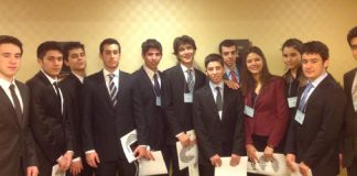 Terakki Delegeleri NHSMUN 2013 Model Birleşmiş Milletler Konferansındaydı