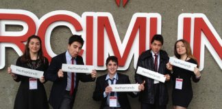 Terakki Delegeleri RCIMUN 2013 Konferansındaydı