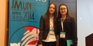 Terakkili Delegeler, JMUN 2014 Konferansındaydı