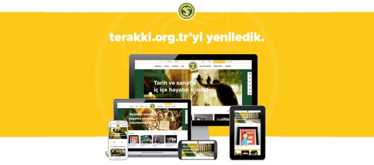 www.terakki.org.tr'yi yeniledik