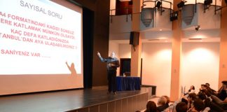 Lise Öğrencilerimiz, Doç. Dr. Tunç Bozbura ile Buluştu