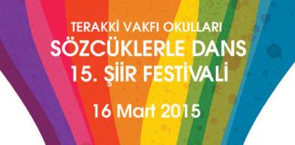 Terakki’de “Sözcüklerle Dans” 15. Şiir Festivali