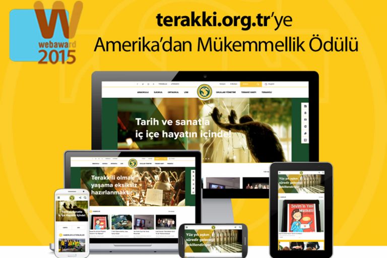 Web Sitemize Amerika'dan Mükemmellik Ödülü