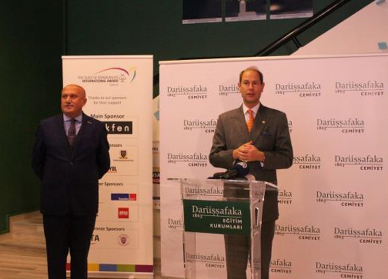 DoEIA Ödül Liderlerimiz, Birleşik Krallık Wessex Kontu Prens Edward ile Buluştu