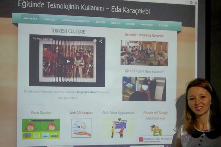 Bilişim Teknolojileri Öğretmenimizden "Eğitimde Teknolojinin Kullanımı"