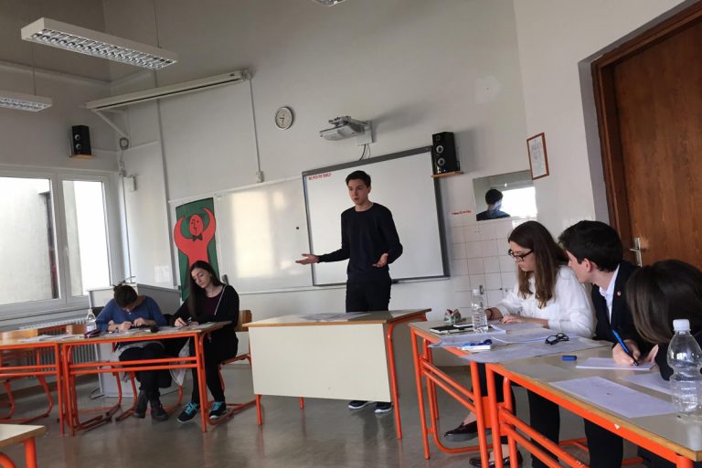 Terakkili Gençler Slovenya’da Münazara Yarışmasındaydı