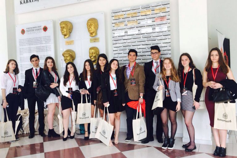 Terakkili Delegeler KabatasMUN 2016’daydı