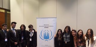 Lise Öğrencilerimiz Barselona Model Birleşmiş Milletler Konferansına Katıldı