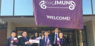 Terakkili Delegelerin KOÇ JMUN Konferansı