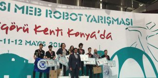 Robot Kulübümüz 11. Uluslararası MEB Robot Yarışması’nda Şampiyon