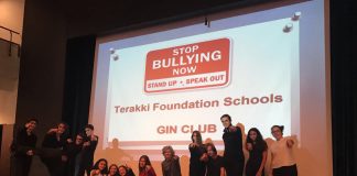 Terakkili Gençler Arkadaşlarına Akran Zorbalığı Hakkında Sunum Yaptı