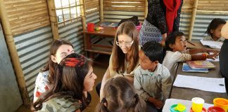 Terakkili Gençler Nepalli Öğrencilerle Buluştu nepal sosyal sorumluluk projesi