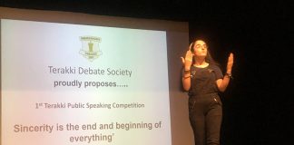 Terakkili Gençlerden ESU Terakki Debate Society Yarışması