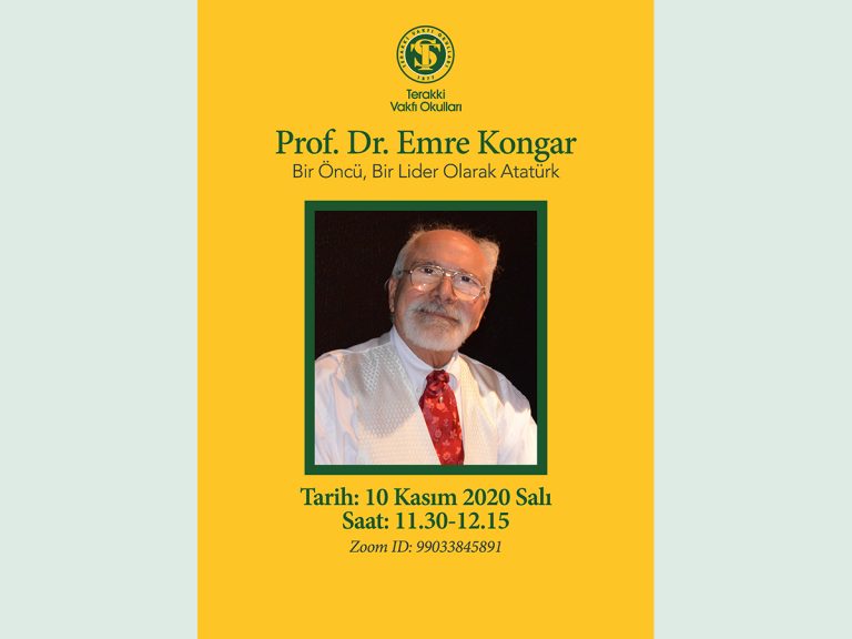Prof. Dr. Emre Kongar’la “Bir Öncü, Bir Lider Olarak Atatürk”