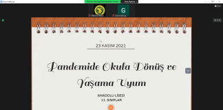 Velilerimiz Psikolojik Danışmanlarımızla Buluştu