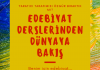 Edebiyat Derslerinden Dünyaya Bakış