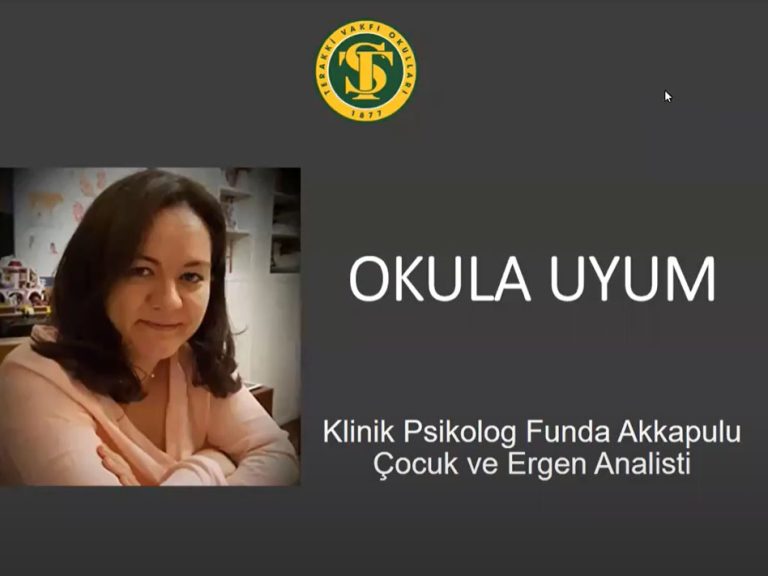 Velilerimiz Klinik Psikolog Funda Akkapulu’yla Buluştu