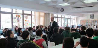 Fen Lisesi Öğrencilerimiz Okullar Genel Müdürümüz Haluk Koçak’la Buluştu