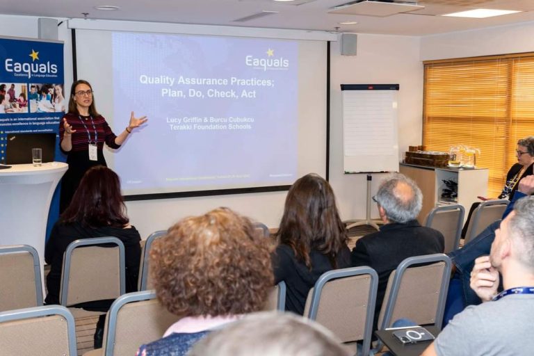 Yabancı Diller Bölümümüz Eaquals Uluslararası Dil Konferansında Sunum Yaptı