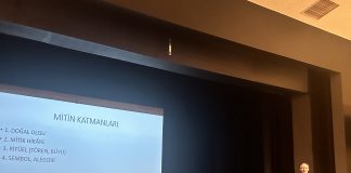 Türk Dili ve Edebiyatı Bölümü Öğretmenlerimiz “Mitolojinin Günlük Hayatımızdaki Yeri” Söyleşisine Katıldı