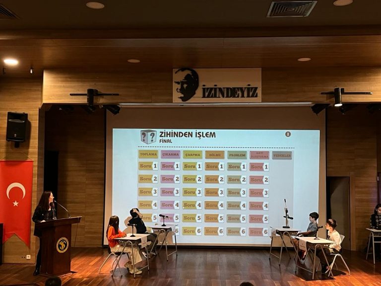 5. Sınıf Öğrencilerimiz Zihinden İşlem Yarışmasındaydı