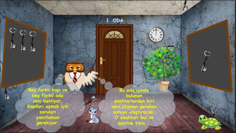Terakki Matematik Dijital Kaçış Oyunları