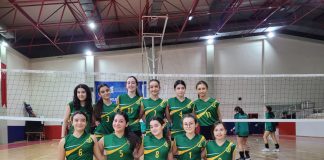 Küçük Kız Voleybol Takımımız Grup Birinciliği Müsabakalarında