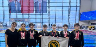 Yıldız Erkek Yüzme Takımımız Yarı Final İkincisi