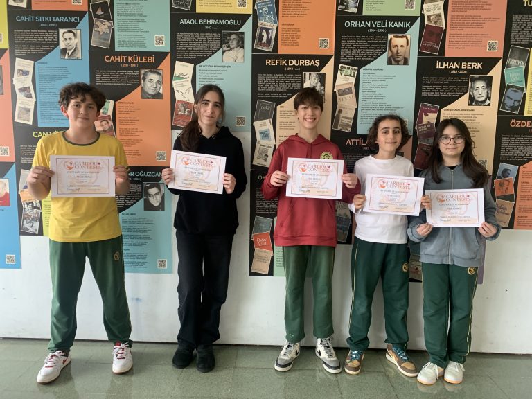 Öğrencilerimizin Caribou Matematik Yarışması Başarısı