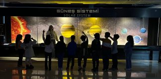 Öğrencilerimiz, Çekmeköy Uzay ve Teknoloji Merkezi’ndeydi