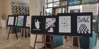 Öğrencilerimiz, 25 Mart Dünya Kütüphaneler Haftası’nda Resim Sergisi Düzenledi