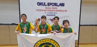 Yıldız Erkek Masa Tenisi Takımlarımızın Başarıları