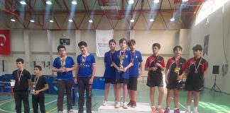 Masa Tenisi Takımlarımızın Başarıları: Yıldız Erkek Takımımız İlçe Birincisi, Küçük Erkek Takımımız İlçe İkincisi
