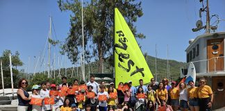 Ortaokul Öğrencilerimiz “Yelken ve Rüzgar Sörfüyle Tanışma Eğitimi”ndeydi