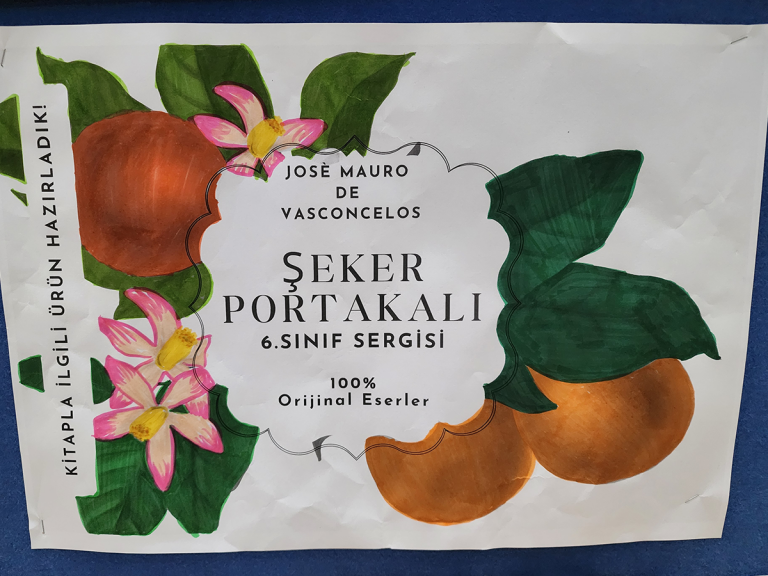 Öğrencilerimizin “Okuma Çemberi” Sergisi: Şeker Portakalı