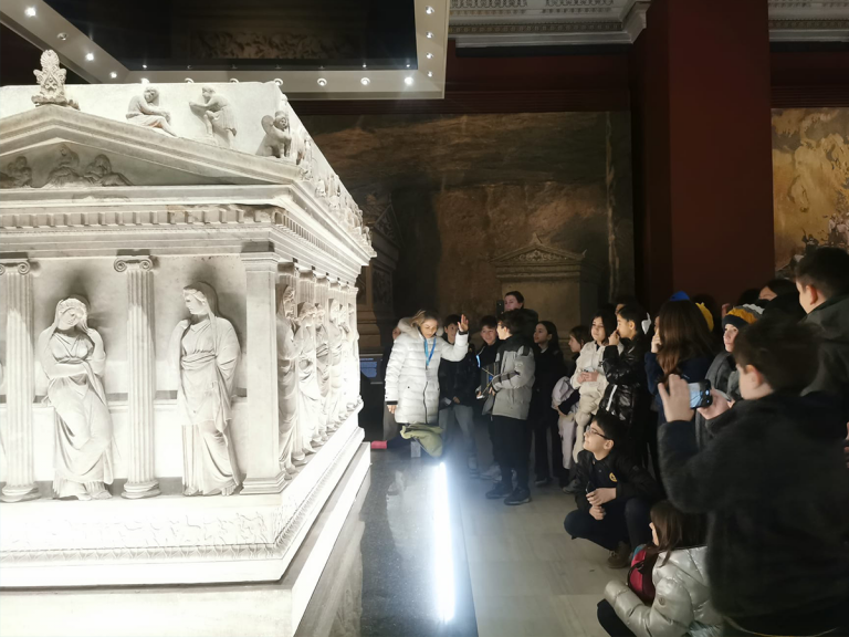Öğrencilerimiz “Tarihin İzinde, İstanbul Arkeoloji Müzeleri” Gezisindeydi