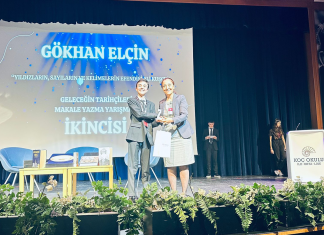 Öğrencimize Makale Yazma Yarışması’nda İkincilik Ödülü