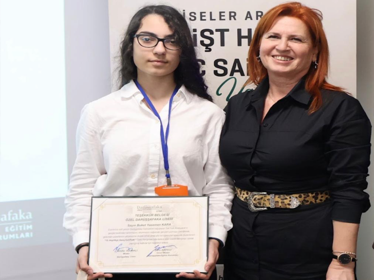 Öğrencimize Sait Faik Öykü Yarışması’nda İkincilik Ödülü