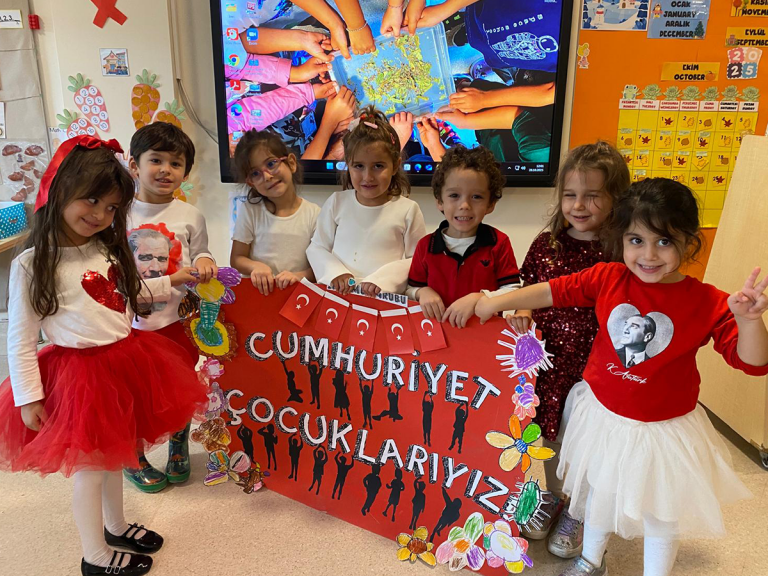 Anaokulu Öğrencilerimizin “Cumhuriyet Bayramı Haftası” Etkinlikleri