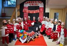 Anaokulu Öğrencilerimiz “Cumhuriyet Korteji”ndeydi