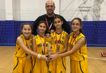 Küçük Kız Basketbol Takımımız İlçe Birincisi Oldu