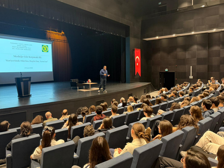 Mesleğe Göz Kırpmak III: Terakki Vakfı Yönetim Kurulu Başkanı Kerim Paker Öğrencilerimiz ile Buluştu