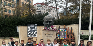 Anaokulu Öğrencilerimiz “10 Kasım Atatürk’ü Anma” Etkinliğindeydi