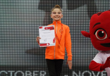 Öğrencimiz “Uluslararası Ritmik Jimnastik Yarışması”nda Birinci Oldu