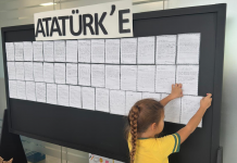 3. Sınıf Öğrencilerimiz “Atatürk’e Mektup” Etkinliğindeydi