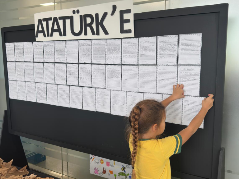 3. Sınıf Öğrencilerimiz “Atatürk’e Mektup” Etkinliğindeydi