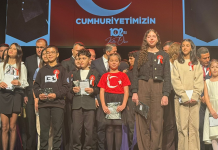 29 Ekim Cumhuriyet Bayramı Kompozisyon Yarışması: Öğrencimiz Ödülünü Aldı