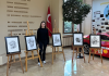 Öğrencimizin Karakalem Sergisi