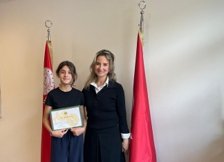 Öğrencimiz “En İyi Cümle/Afiş” Yarışmasında İlçe Birincisi Oldu