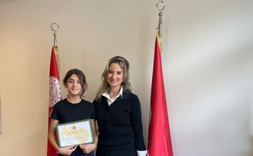 Öğrencimiz “En İyi Cümle/Afiş” Yarışmasında İlçe Birincisi Oldu